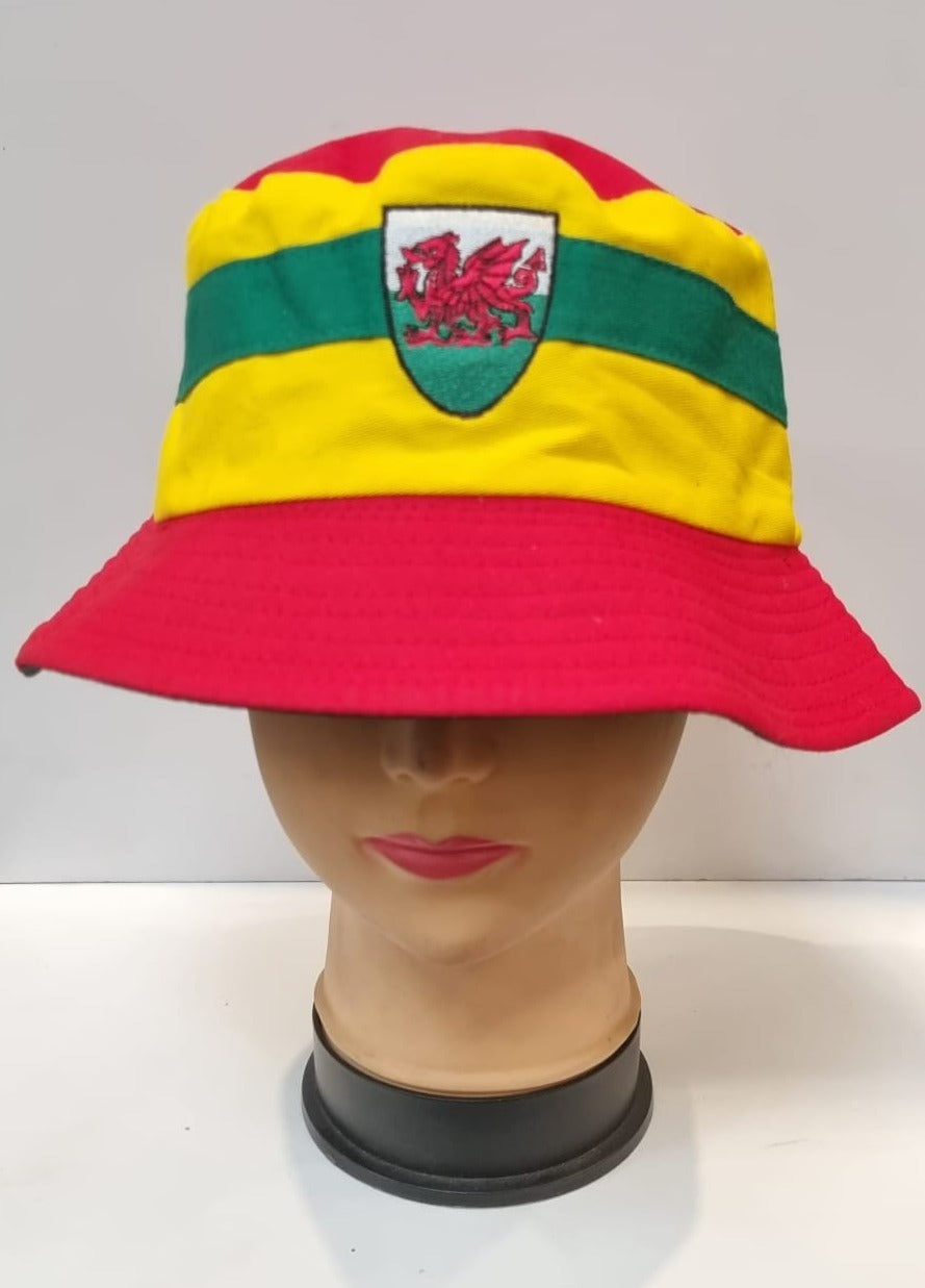 Wales Football World Cup Bucket Hat