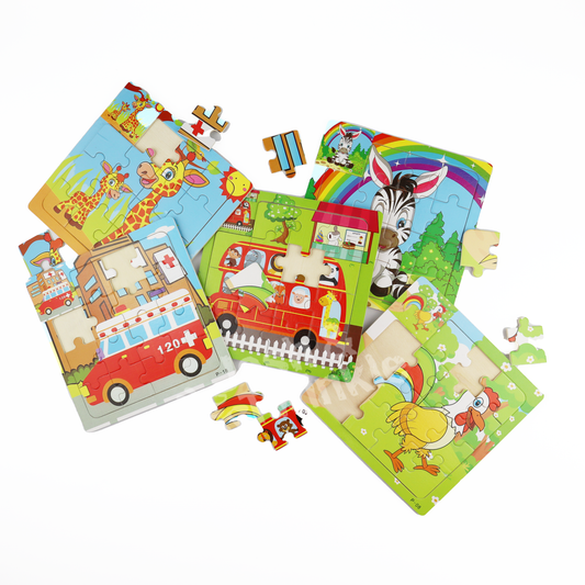 Assorted Mini Square Puzzle Boards